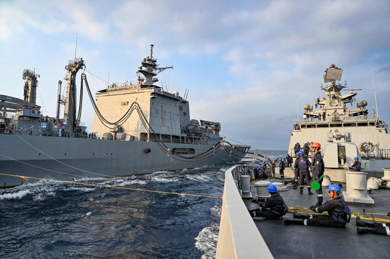 Japan-India Hold Maritime Exercise Jaimex-2025 Off Yokosuka